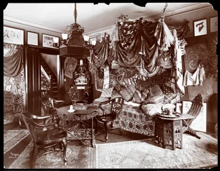 The Interior of the Residence of Lillian Russell, New York